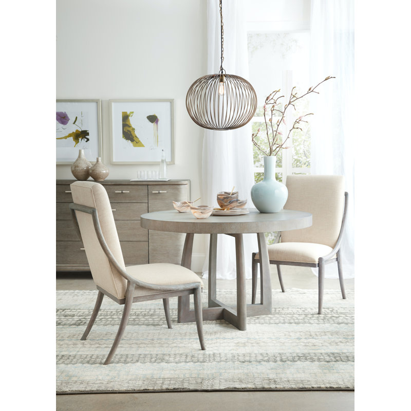 Affinity Round Solid Wood Dining Table