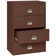 Fireproof 37.5'' Wide 4 -Drawer Steel File Cabinet