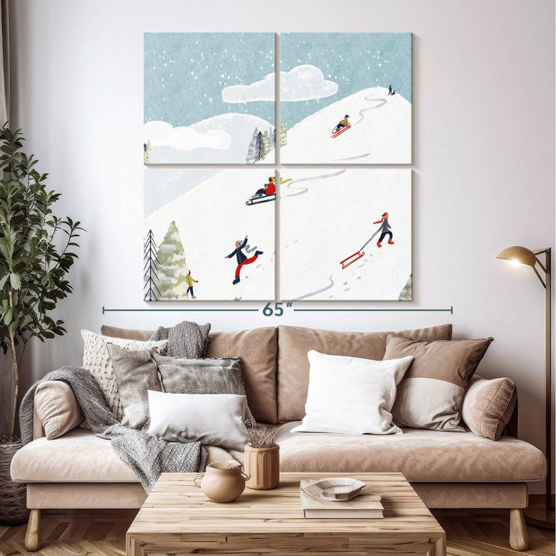 Sirci Sports d'hiver III, H 50 po x l 50 po