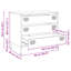 Seidy Steel 68cm W Chest of Drawers-757479332
