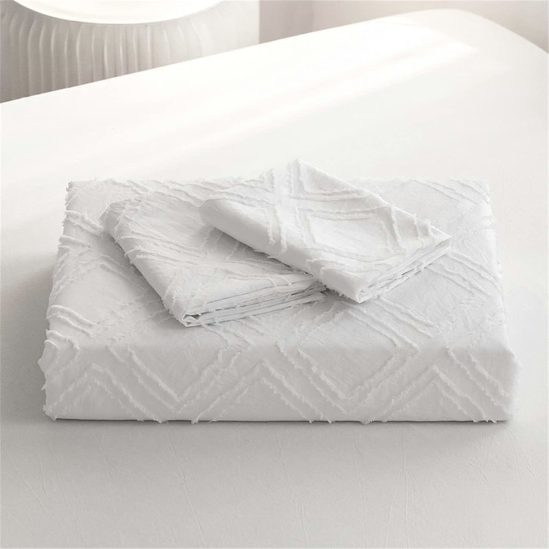 Polyester Waffle Duvet Cover