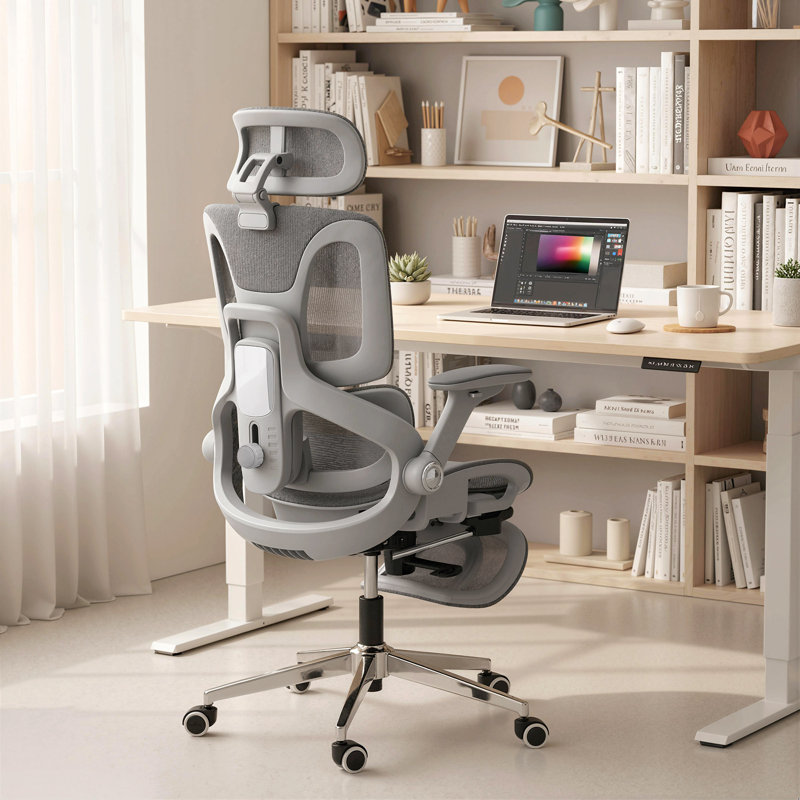 Office Chair, Grey