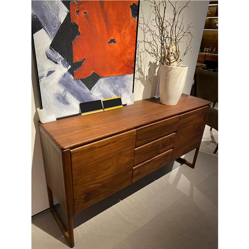 Nouvelle armoire d'appoint en bois massif chinois