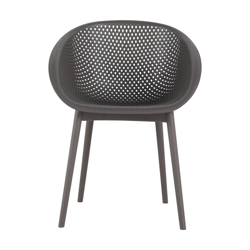 Ensemble de 2 chaises longues modernes, Noir