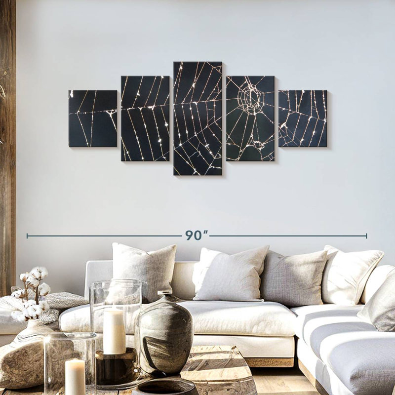 Spider Web, 30" H x 68" W