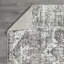 Tapis gris en polypropylène tissé à la main Ariez-1326171355