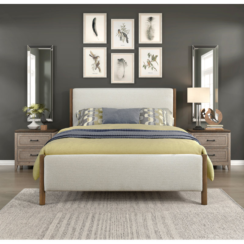 Avelisse Upholstered Platform Bed, California King