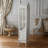 White Solid Wood+Glass Display Cases