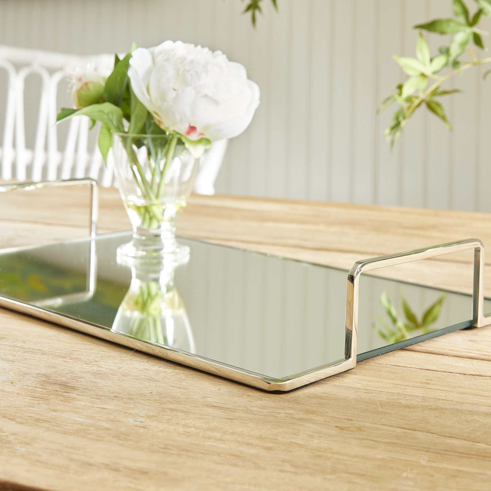 Peoria Decorative Tray, 2" H x 10.75" W x 17.5" D