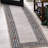 Hardit High-Low Modern Diamond Border Brown/Ivory Indoor/Outdoor Rug-2125989797