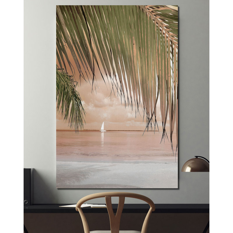 « west coast paradise », impression, H 48 po x l 32 po x P 1,5 po, Toile tendue