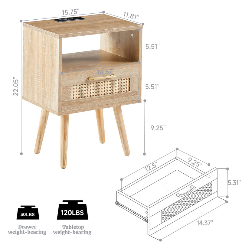 Table de bout Kroeker