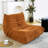 Bean bag Chair with button tufted back-1016822128