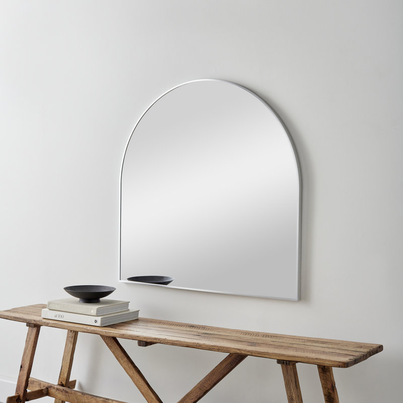 Norby Mirror, Silver, 35" x 36"