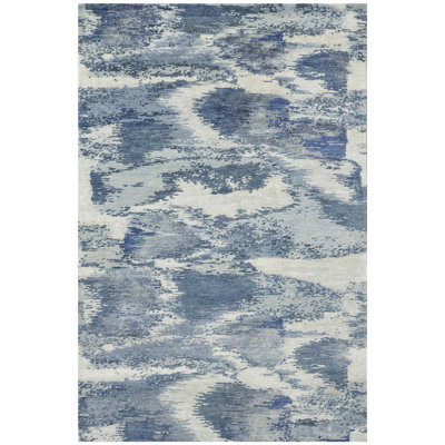 Hand Knotted Abstract Indoor Rug