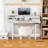 Electric Adjustable Height Standing Desk Computer Table With Drawers-771962318-772843405