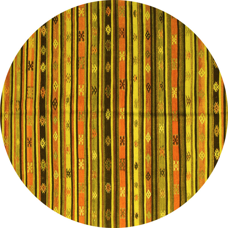 Performance Southwestern Indoor Rug, Round 6'