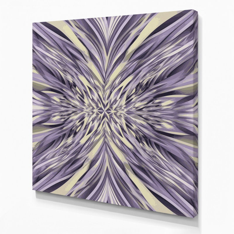 Art mural sur toile Op Art 73, H 12 po x l 12 po