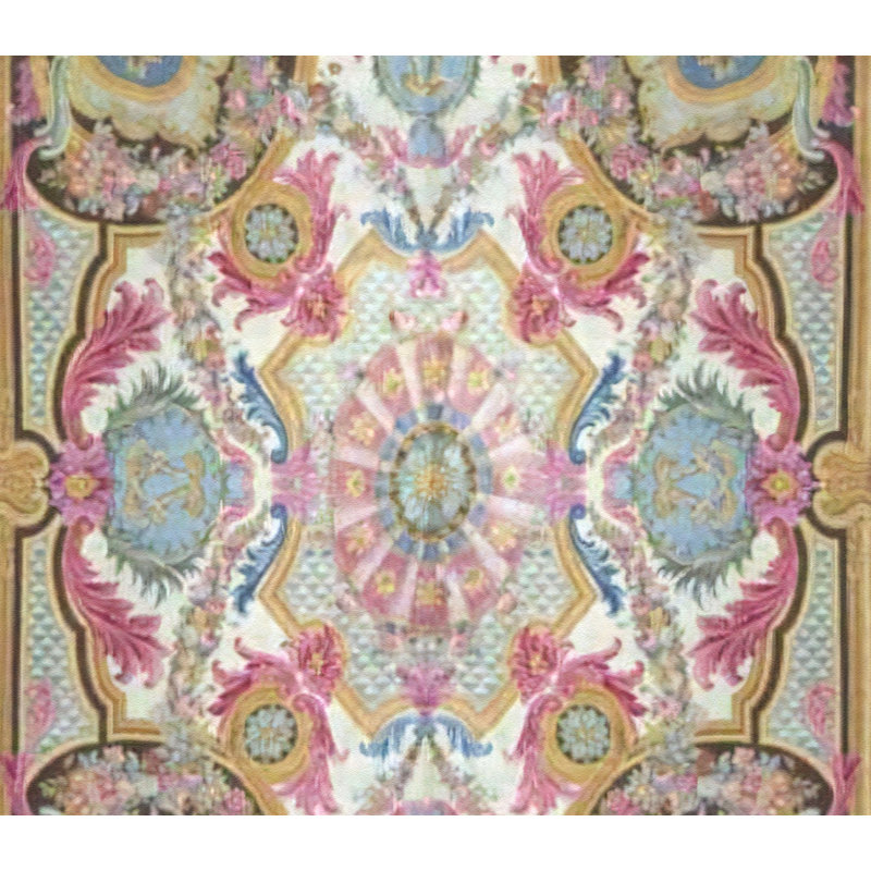 Tapis ivoire et ivoire noué à la main de haute qualité
