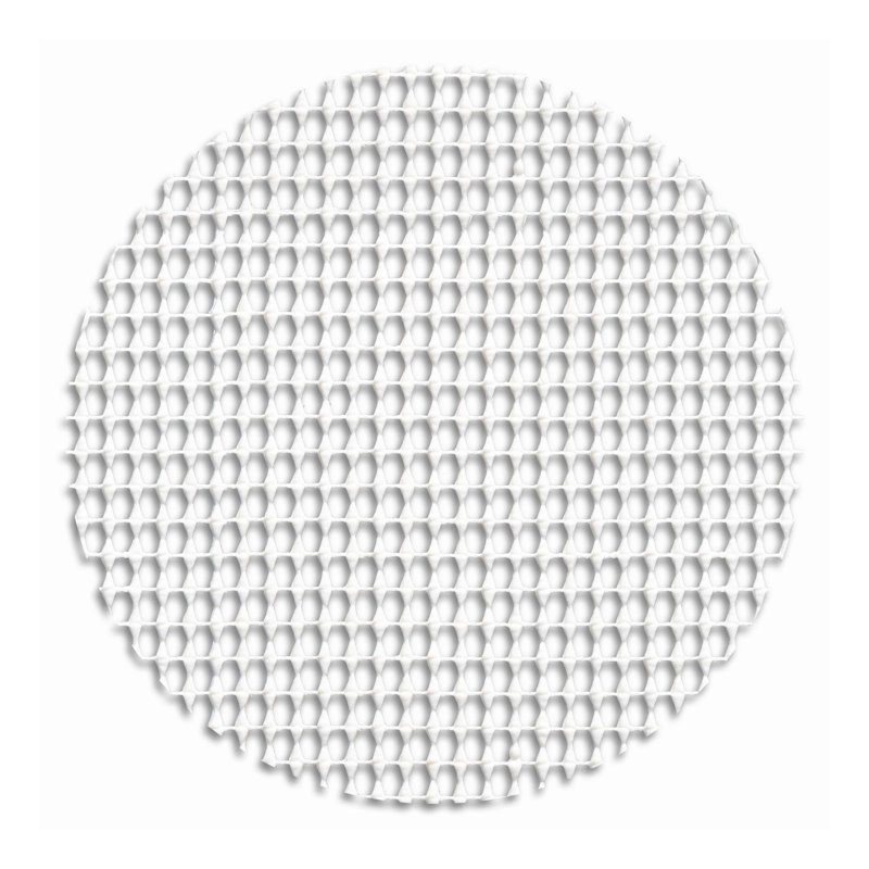 Non-Slip Dual Surface 0.1'' Thick Rug Pad, Round 5'1"
