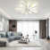 70cm 7 - Blade LED Dimmable Ceiling Fan with Remote Control and Light Kit Included