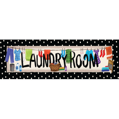 Laundry Colours - Textual Art Print