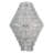 Lucy 12 - Light Dimmable Geometric Chandelier