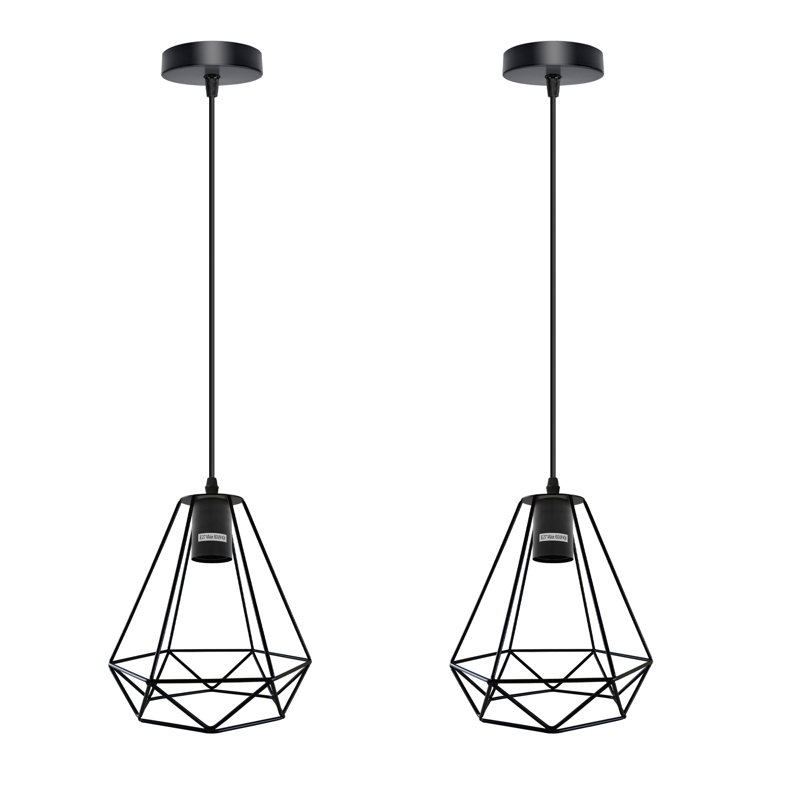 2 - Light Pendant, Black
