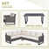 Nazime Karlshamn 4 Piece Sectional Seating Group with Cushions