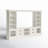 Devens Quintuple Storage Entertainment Center