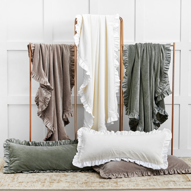 Ishana Ivory Throw Pillow
