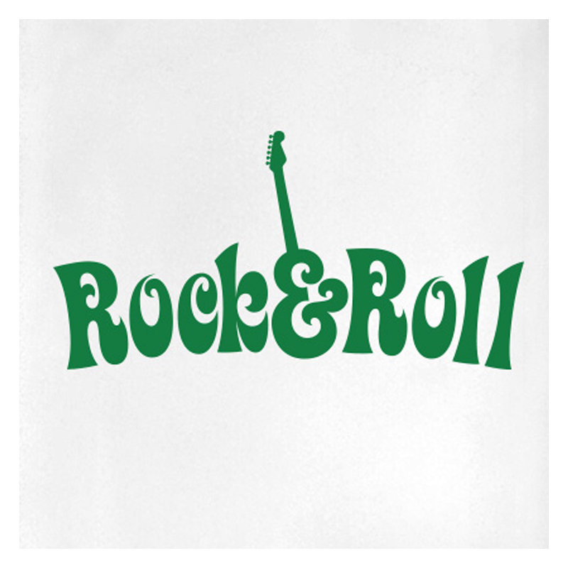 Entertainment Wall Decal, Green