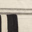 Tapis noir / brun clair en laine / coton tissé à la main à plat à rayures Emek-1629928088