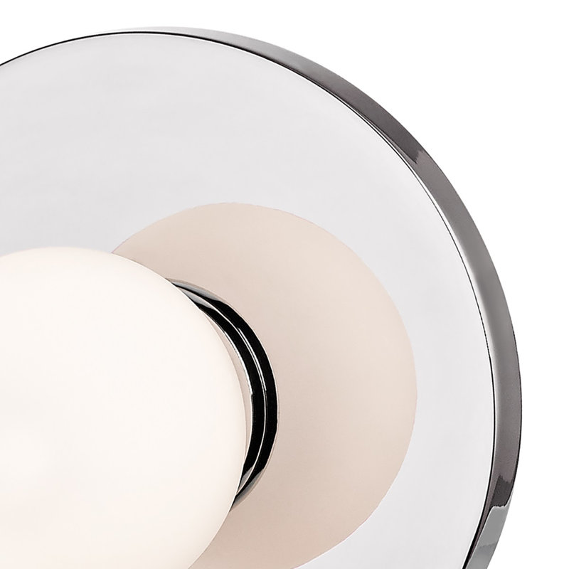Taft 1 Light Wall Sconce, Polished Chrome