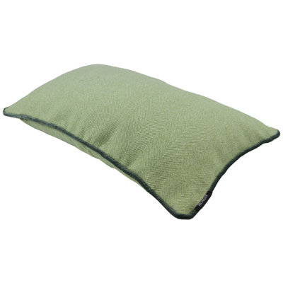 Herringbone Wool Blend Outdoor Pillow Cover