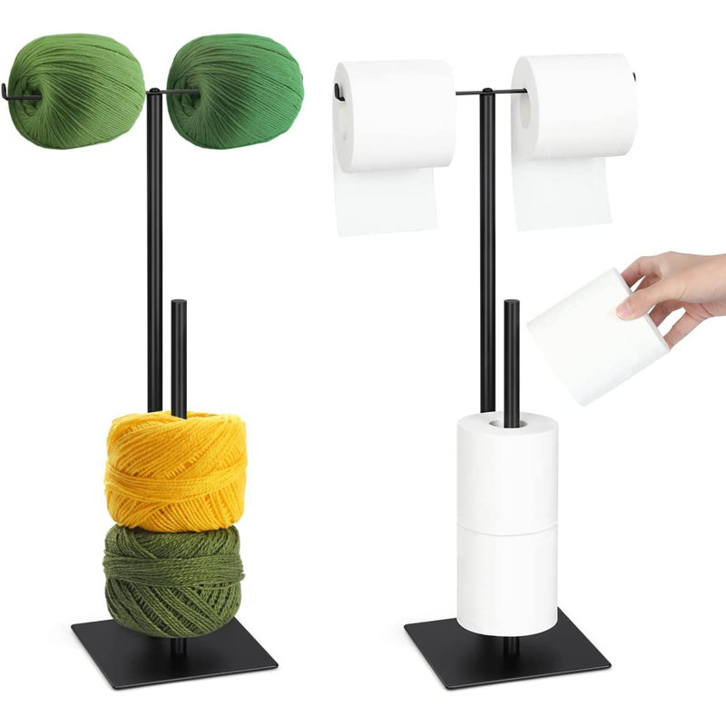 Porte-papier hygiénique sur pied