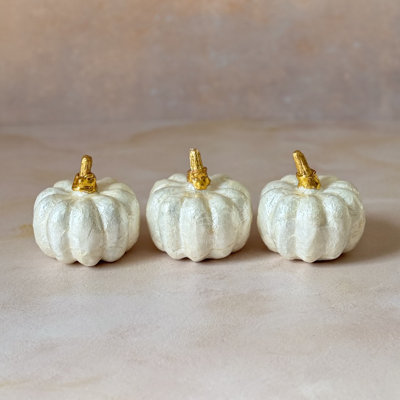 Capiz Ivory Pumpkin