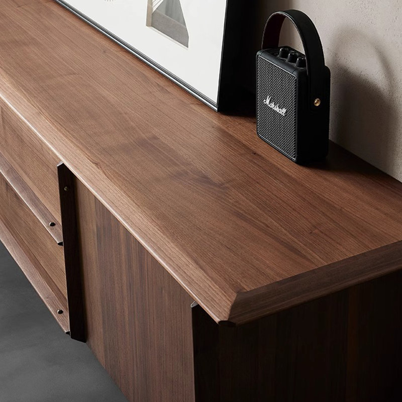Meuble télé de style rétro minimaliste