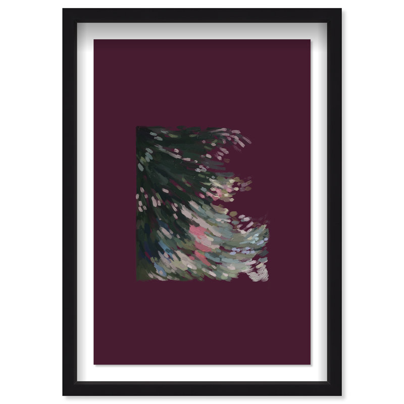 Falling Delicately Print by Oliver Gal, 31.5"H x 46.5"W, Black Shadowbox