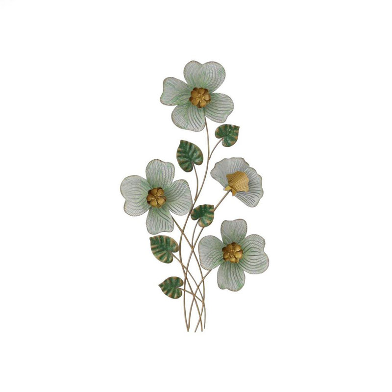 3D Daffodil Wall Art – Vibrant Floral Metal Decor for Living Rooms & Bedrooms