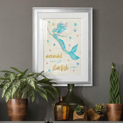 Mermaid Kisses - Peinture encadrée