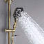 Robinet de douche à pluie avec valve brute-86780691