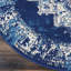 Tapis oriental bleu / blanc Burnie-1080674497