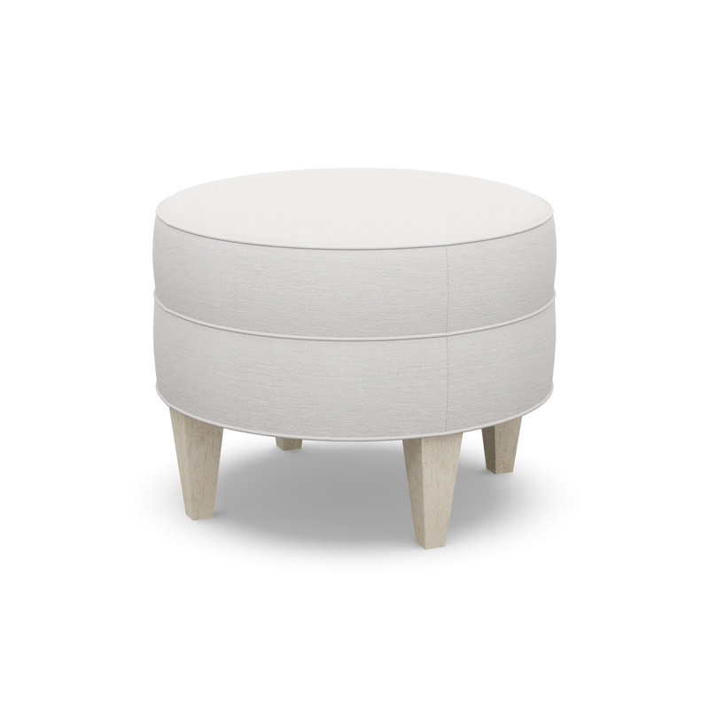 Round Ottoman, 8938-45, Sandstone
