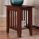 Jarrah Solid Wood End Table with Storage