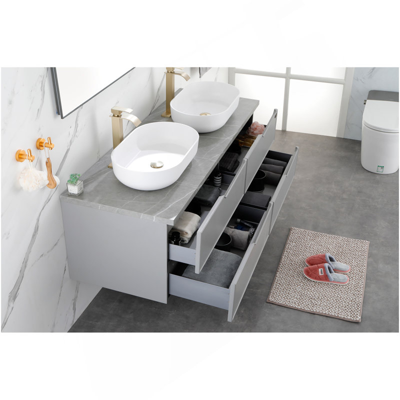  Coquille de salle de bain , Blanc