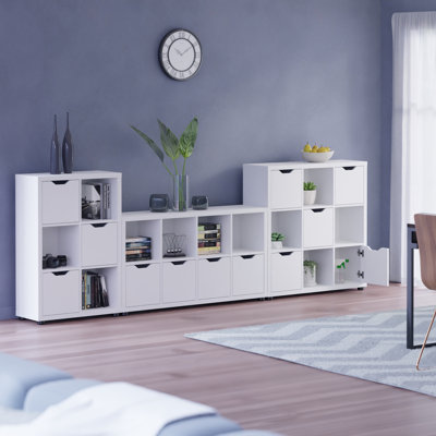 Julian 3-pc Storage Cabinet Set, White
