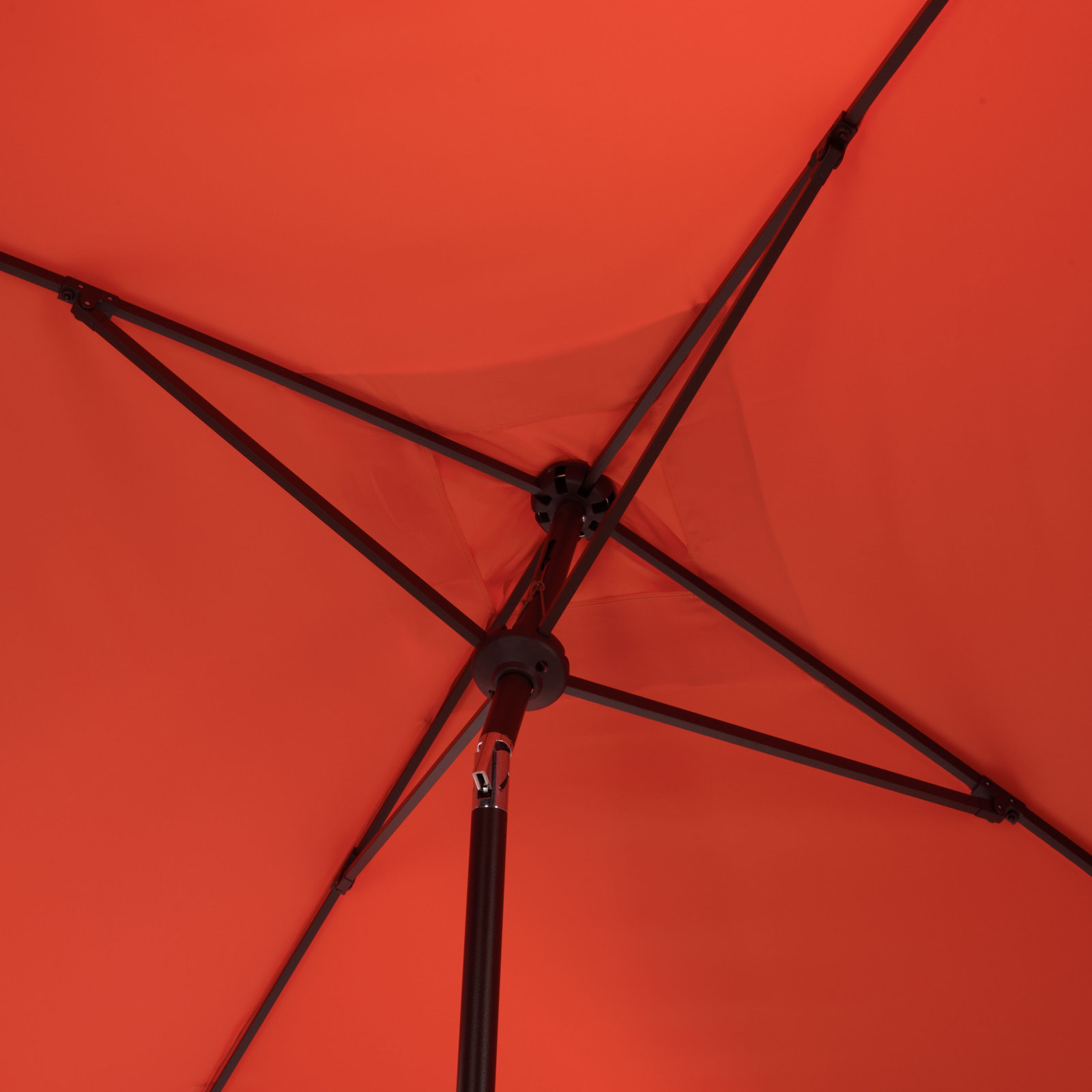 7.5' Square Market Umbrella, Orange