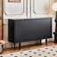 Armoire 9 tiroirs en bois de noyer noir