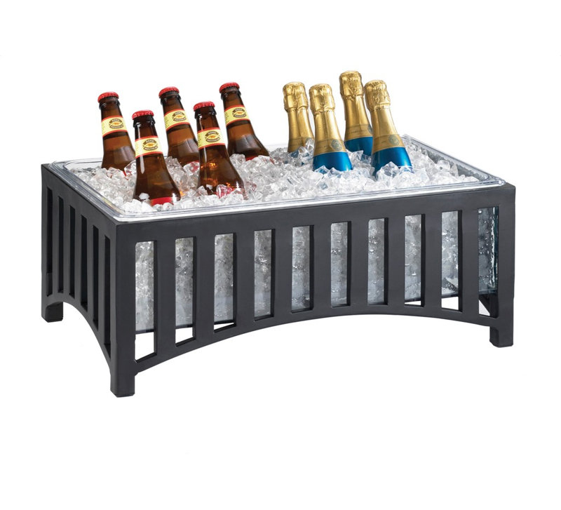 Boîtiers de glace Mission avec plateau transparent, 8,5" H x 28" L x 20" D